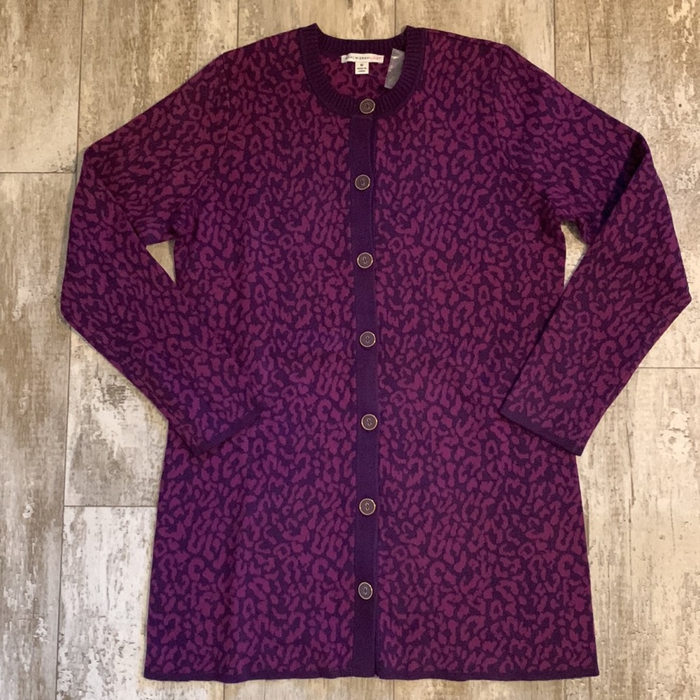 NWOT Isaac Mizrahi Live! Long cardigan